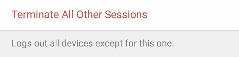 Выйти со всех устройств телеграмм