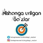 Канал Nishonga Urilgan So'zlar
