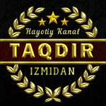 Канал TAQDIR IZMIDAN