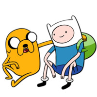 Набор стикеров Adventure Time