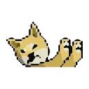 Animated Pixel Dog