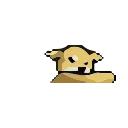 Animated Pixel Dog