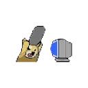 Animated Pixel Dog