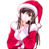 Новогодние анимешки