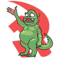Большевик и  Рептилии