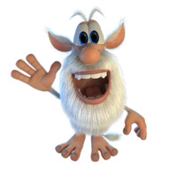 Набор стикеров Буба