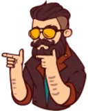 Набор стикеров Borodist