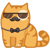 Персик кот
