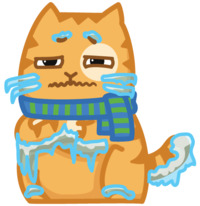 Персик кот