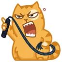 Набор стикеров 5 koteek serogo