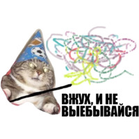 Кот вжух