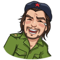 Набор стикеров Че Гевара