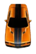 Набор стикеров Dodge Challenger