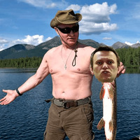 Путин на рыбалке