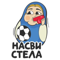 Набор стикеров Футболай