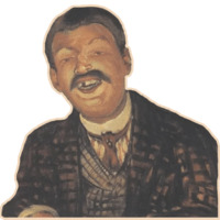 Набор стикеров Старая газета