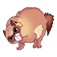 Кошка с закидонами