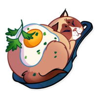 Кошка с закидонами