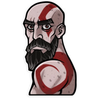 Набор стикеров God of War
