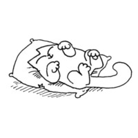 Кот Саймона. Черно-белые