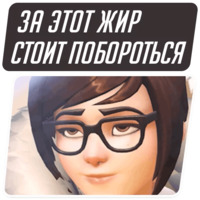 Набор стикеров Overwatch Мемы