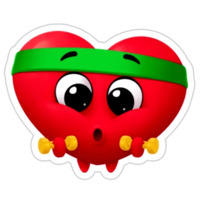 Радостное сердечко