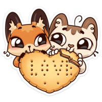 Набор стикеров Когда просто любишь