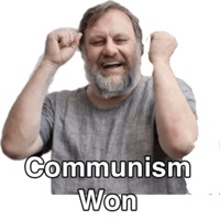 Набор стикеров Slavoj Zizek