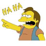 (@StickersHyickers) Simpsons