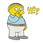 (@StickersHyickers) Simpsons
