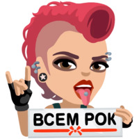 Набор стикеров VK Faces