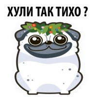Белый мопс